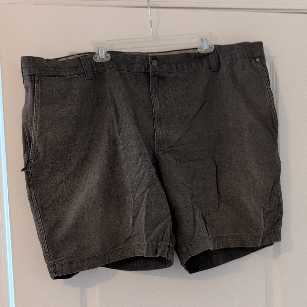 Columbia Men's Charcoal Flat Front Shorts